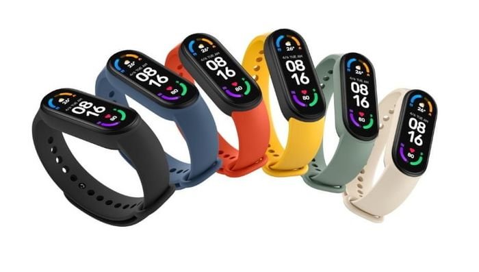 Xiaomi Mi Band 6 výber farieb